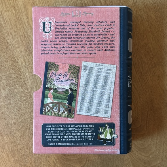 252-Piece Pride & Prejudice Jigsaw Puzzle - Picture 5 of 6